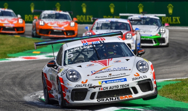 Jaap van Lagen op Monza.