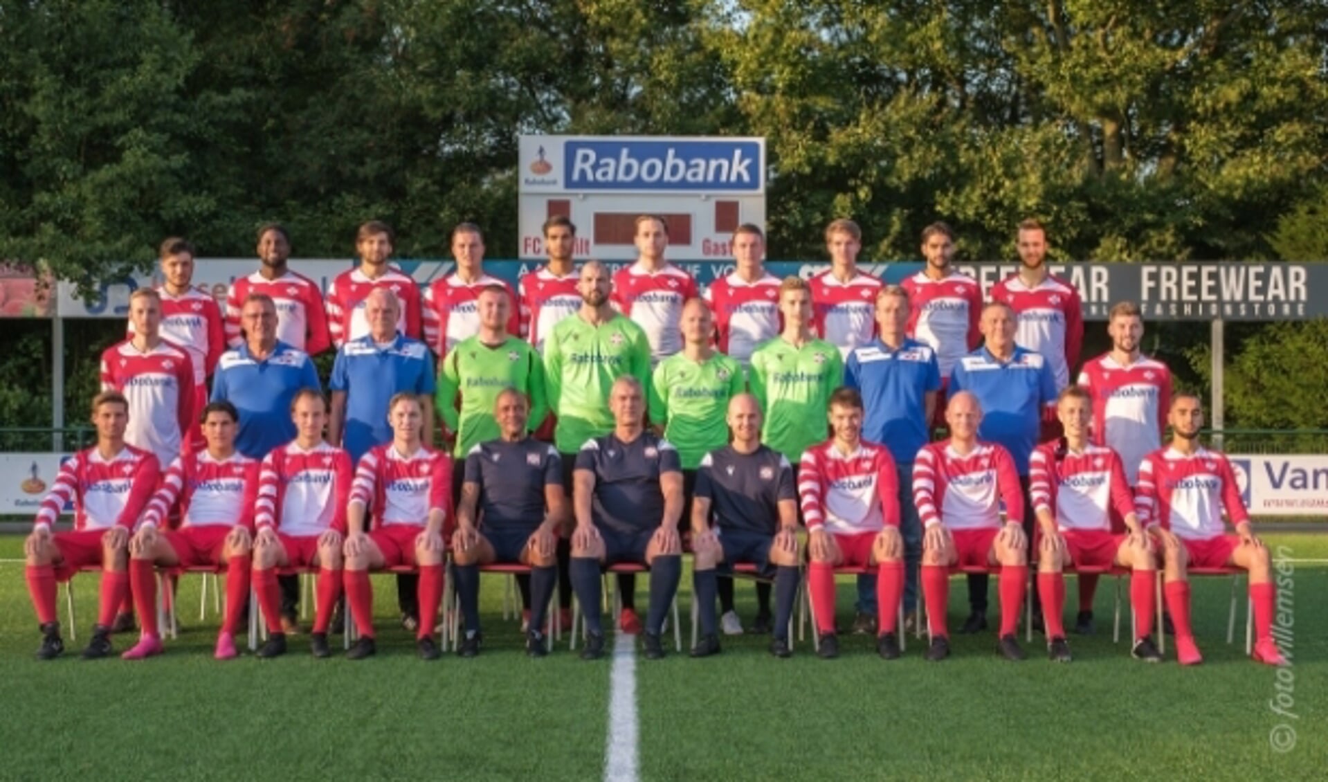 Zaterdag was het gelijk tegen SVL. Komend weekend moet FC De Bilt zonder publiek spelen.