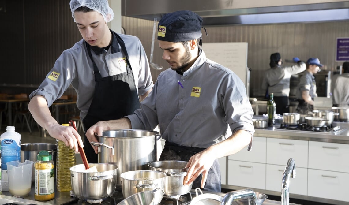 Vakopleiding food SVO “Wij kennen onze studenten” Houtens Nieuws