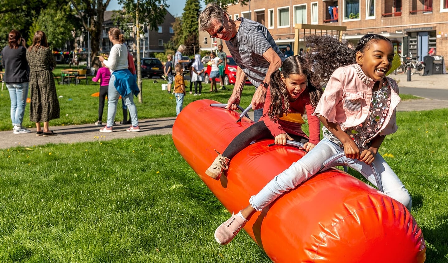 Een klein zetje om de skippyslang in beweging te zetten