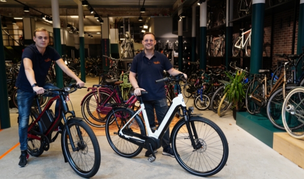 Silvan Overtoom en Philip Wallage van Het Fietshuys