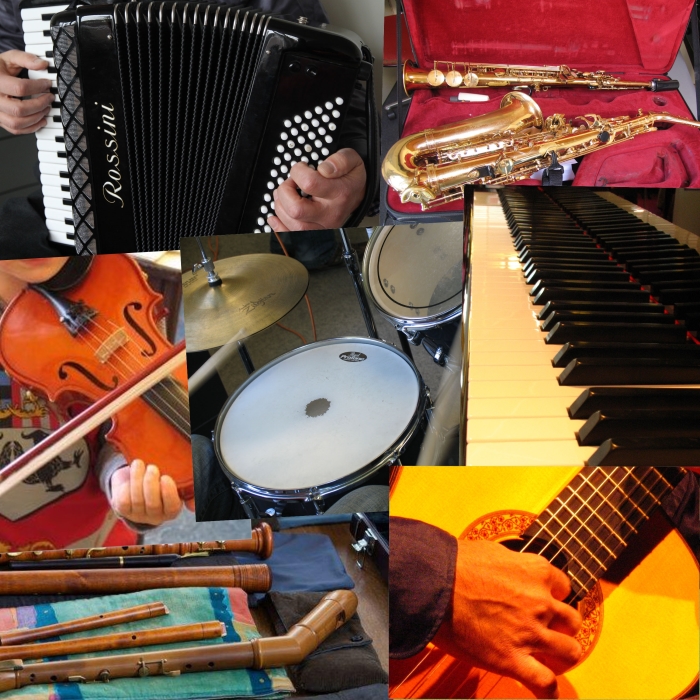 verschillende instrumenten