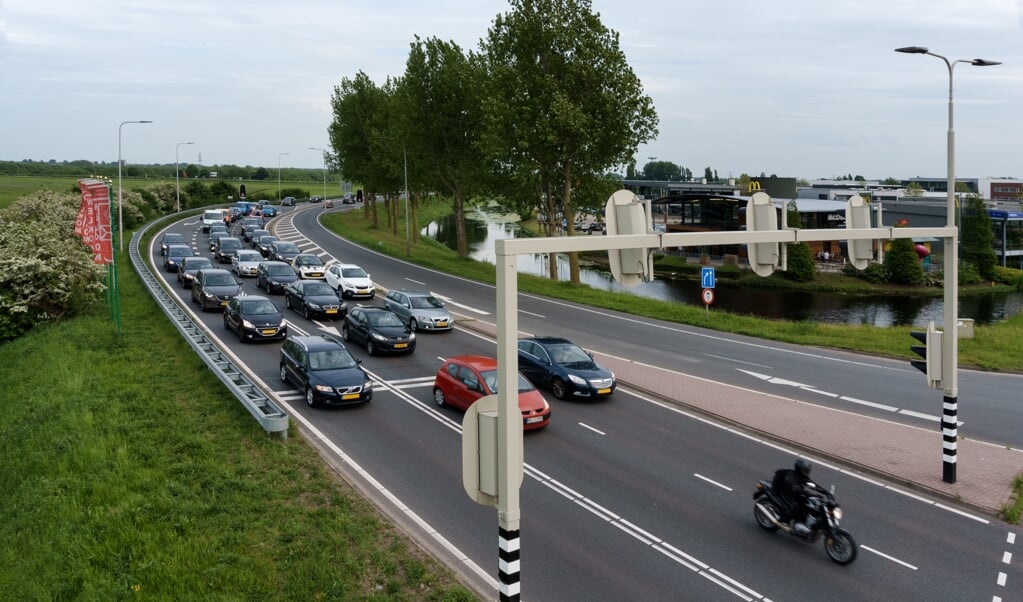 Grote doorgaande wegen in Haarlemmermeer zijn wel druk, maar er gebeurt niet snel iets geks op de weg. 