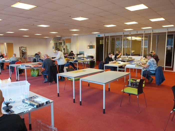 Nieuwe hobbyruimte VMWH