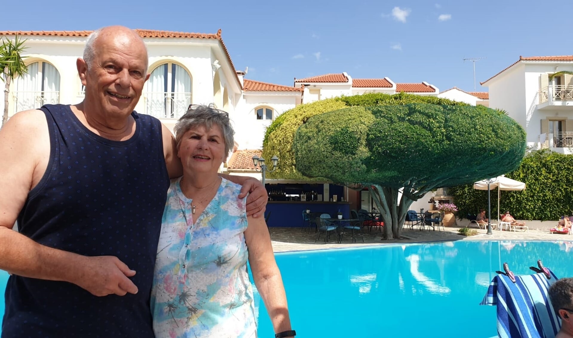 Paul (70) en zijn vrouw Jeanette (72) zijn echte Griekenland-liefhebbers.