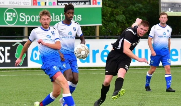 Nico van den Brom kwam zaterdag niet verder dan een afgekeurde treffer