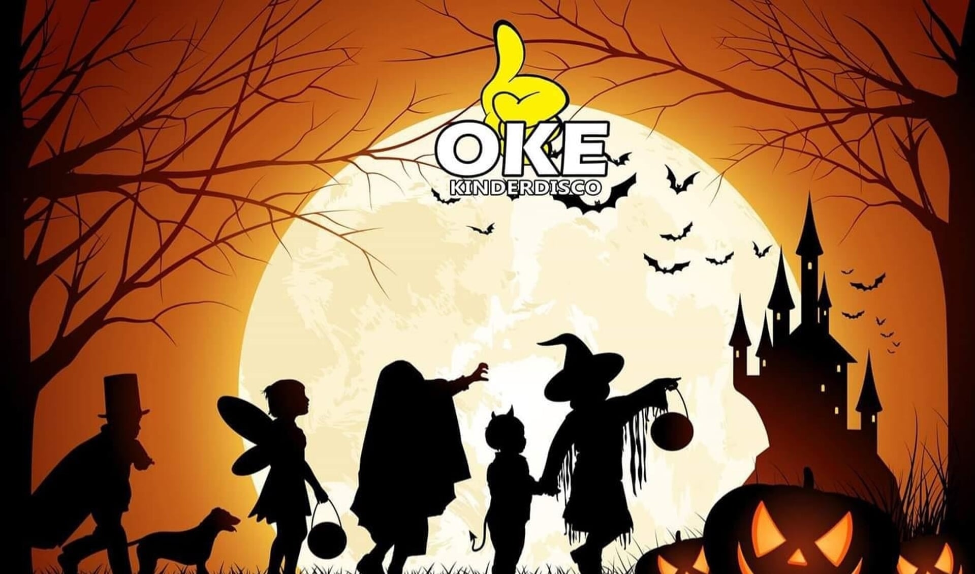 Vrijdag 9 oktober thema Halloween