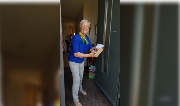 <p> Mevrouw Stoffelsen uit Scherpenzeel.</p>