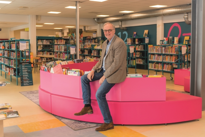 Bonne Westdorp in de Bibliotheek in Soest