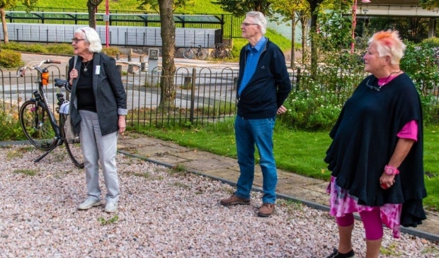 Ans en Hans Quirijnen en Jo Blom.