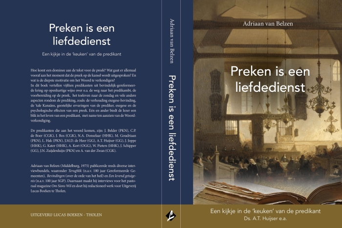 Omslag Preken is een liefdedienst