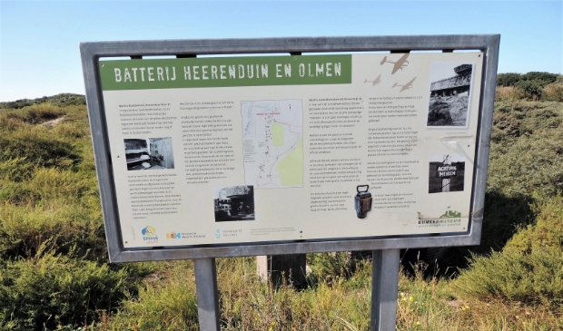<p>In het kustgebied bevinden zich de zware geschuts- en vuurleidingsbunkers van kustbatterij Heerenduin en luchtdoelbatterij Olmen uit de Tweede Wereldoorlog.</p>