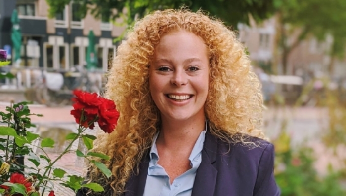 Voorzitter Laura van Nieuwenhuijze