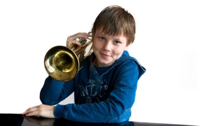 Trompet is één van de vele instrumenten die op de proeflesdag uit te proberen zijn.