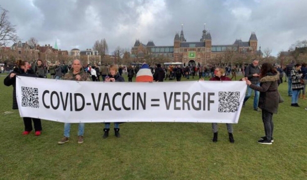 <p>De demonstratie van vorig weekend.</p>