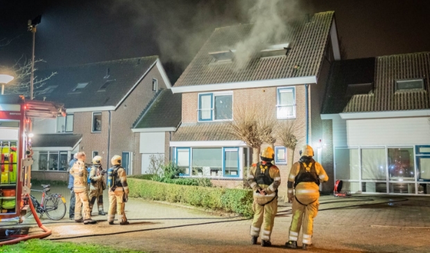 Brand in woning