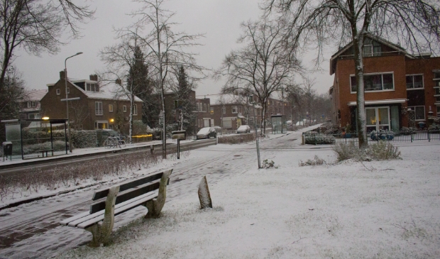 sneeuw in Duivendrecht
