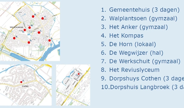 <p>Stembureaus tijdens de Tweede Kamerverkiezingen maart 2021.</p>