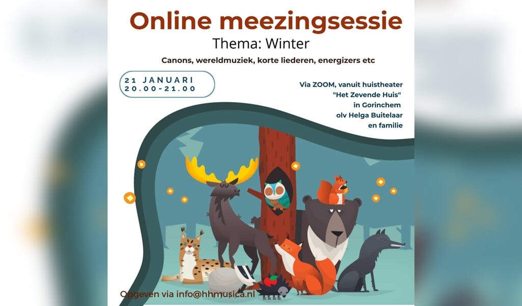 poster online meezingen