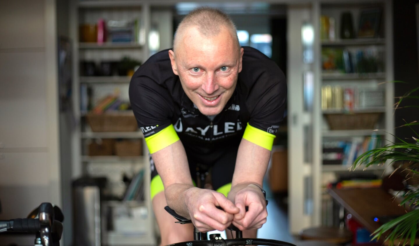 Sebastiaan Kuijper doet mee aan fietsactie voor het goede doel in de strijd tegen kanker.