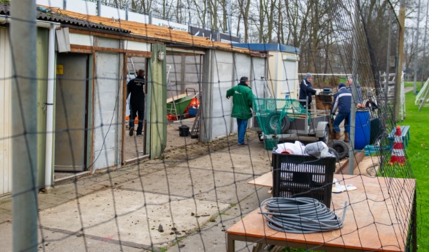 Unitas op de schop voor nieuwe kleedkamers