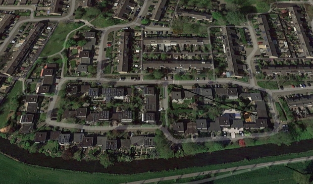 <p>De Wilsonstraat in Pax heeft veel groen en water. </p>