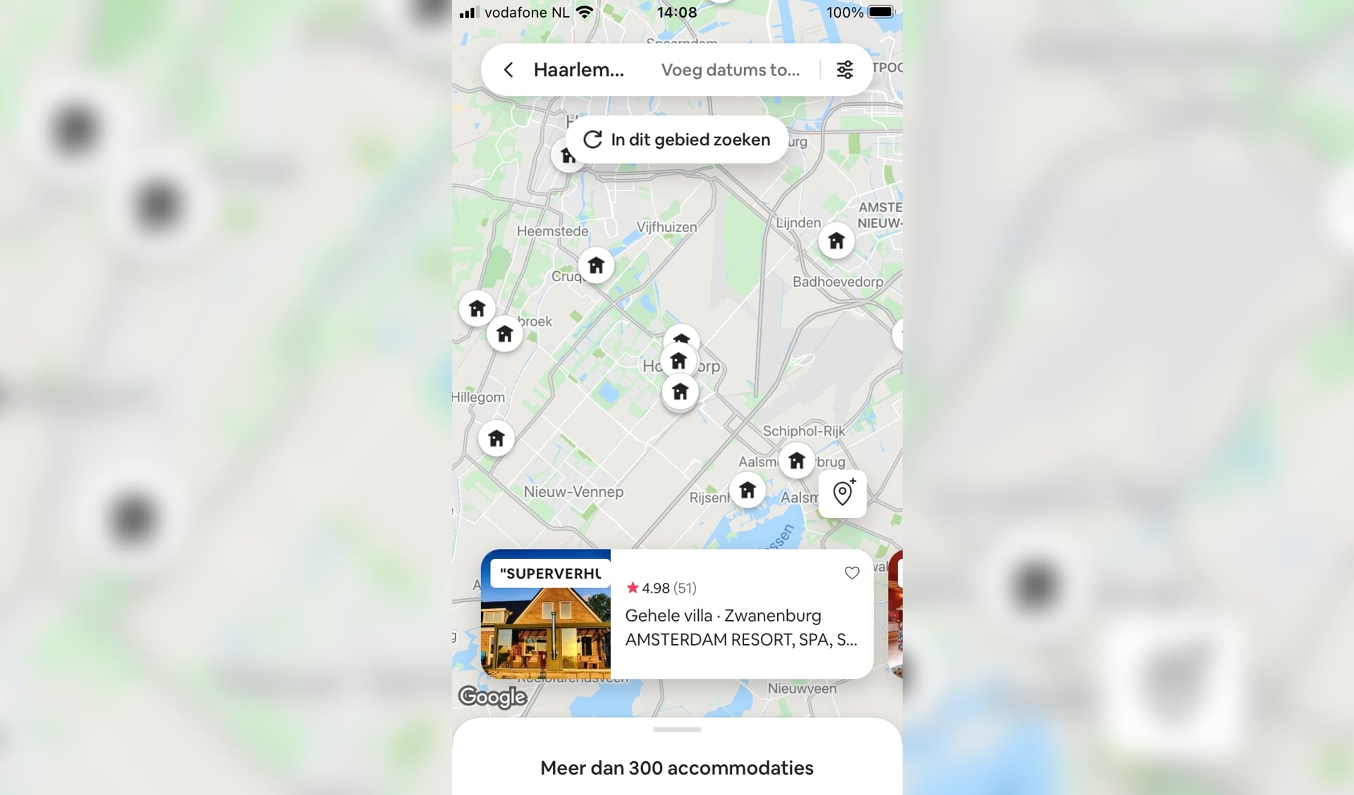 Dit zijn enkele locaties in Haarlemmermeer die momenteel via Airbnb worden aangeboden.
