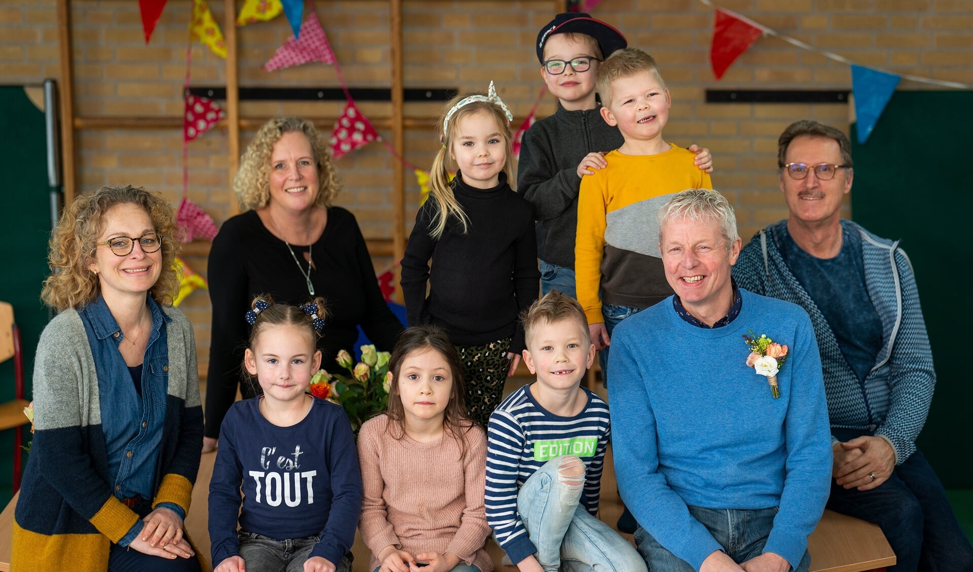 Verrips (rechts op de voorgrond) kijkt naar kinderen als ,,unieke en waardevolle schepsels uit de hand van God, voor wie leerkrachten voor mogen zorgen''.