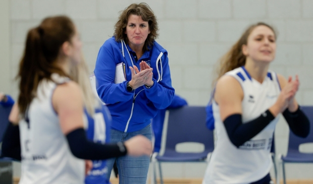 Coach Vera Koenen toont zich tevreden over een succesvolle Sliedrechtse actie