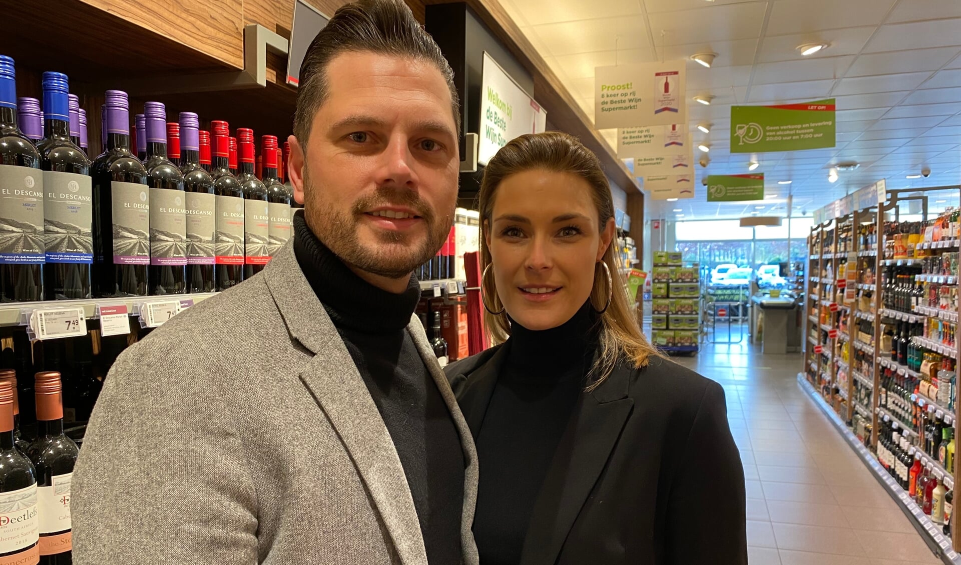 Jeroen en Annemarie Wilmink zijn de nieuwe eigenaren van de Plus supermarkt in Putten.