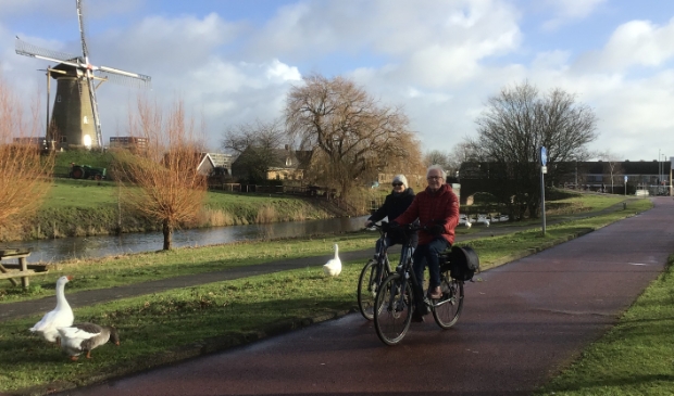 <p>Floris Visser met zijn vrouw. </p>