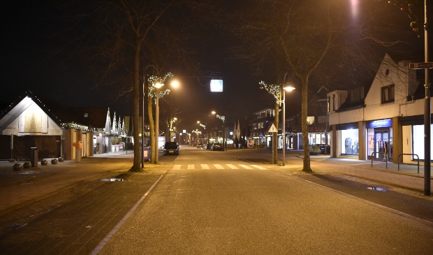 <p>De Soesterbergsestraat: verlaten.</p>