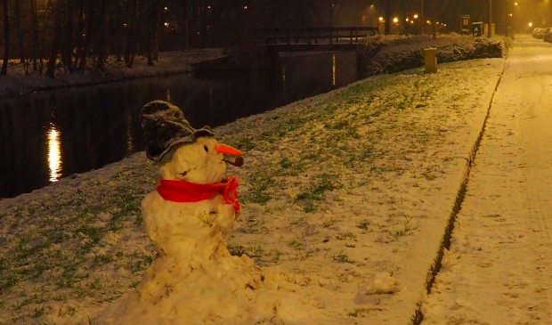 Sneeuwpop zaterdag 16 januari 2021