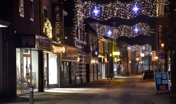 <p>Het lege centrum van Putten.</p>