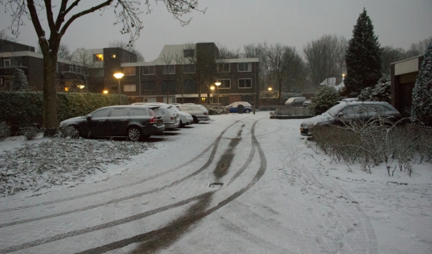 sneeuw in Duivendrecht