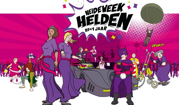 <p>Helden, het thema van de Heideweek 2021.</p>