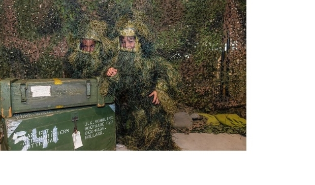 <p>Eén van de activiteiten is jezelf camoufleren.</p>