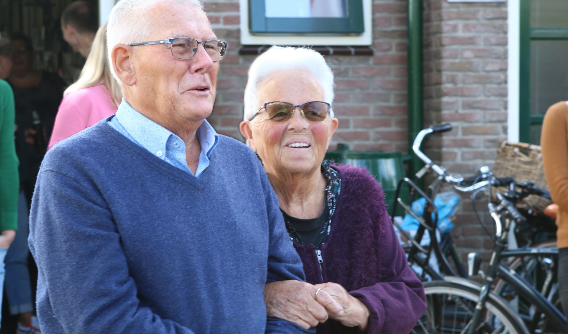 Harm Bakker en Gé Gruppen zestig jaar getrouwd.