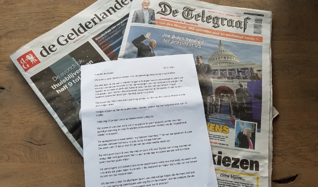 Zo werden we steeds op de hoogte gehouden!