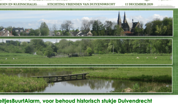 Over WeitjesBuurtAlarm, voor behoud historisch stukje Duivendrecht