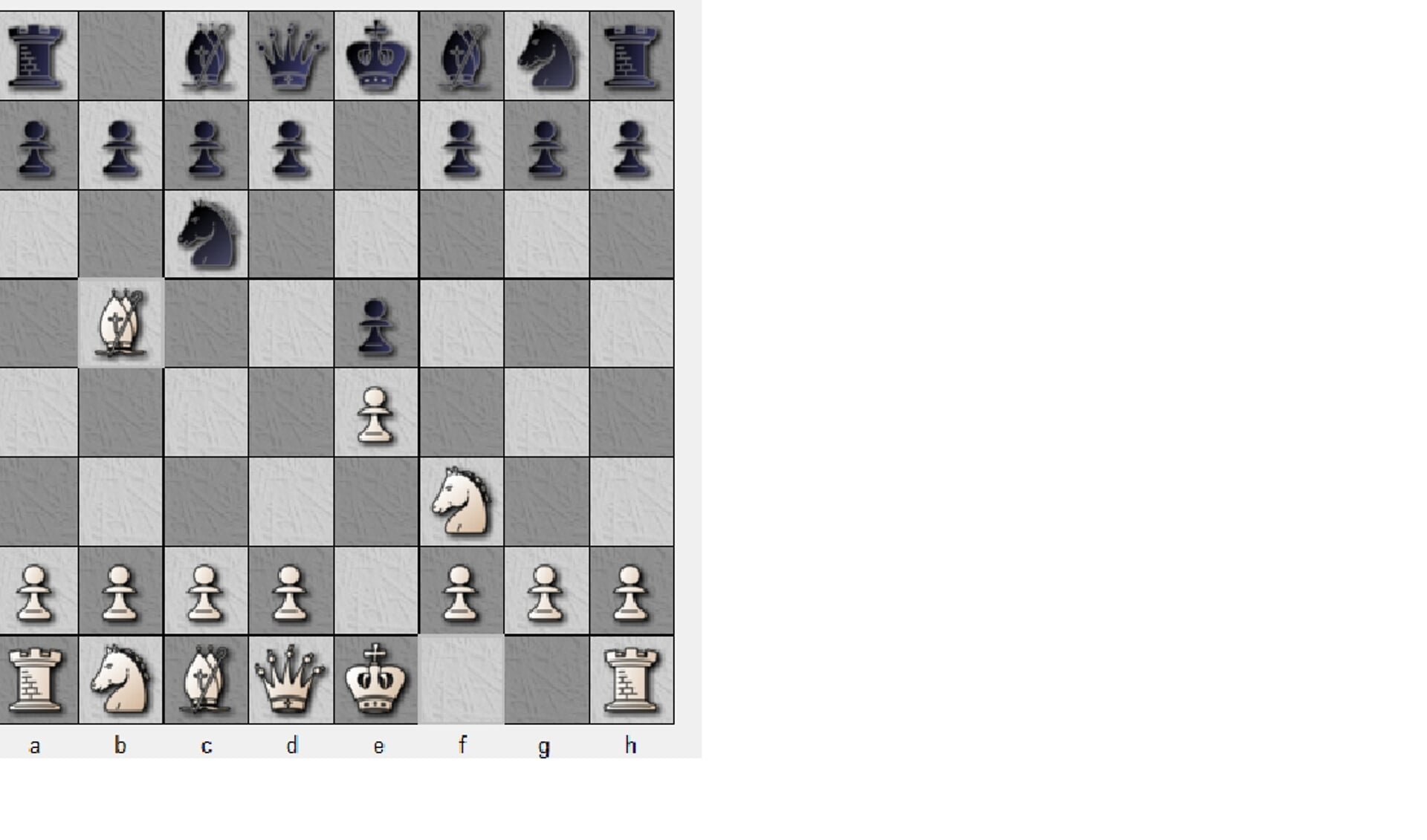 Spaanse opening in het schaken