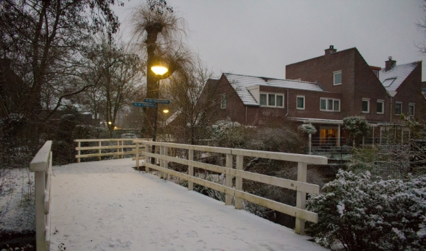sneeuw in Duivendrecht