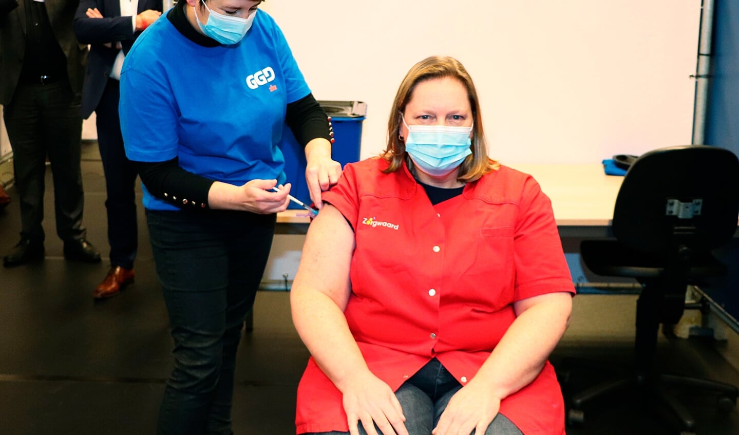 Start vaccinatie zorgpersoneel