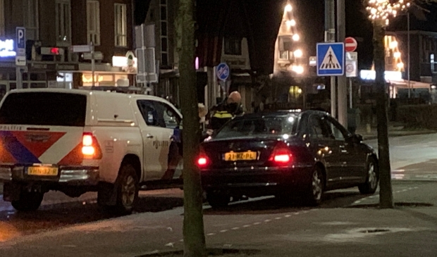 Eerste bekeuring van de avond een feit