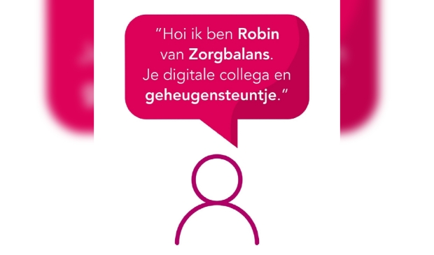 Robin de digitale collega van Zorgbalans