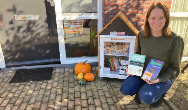 Eigenares, Marjoke Verberg bij Minibieb Het Schatkastje