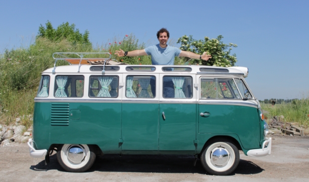 <p>Jeroen met 'Mr. Pistache'.</p>
