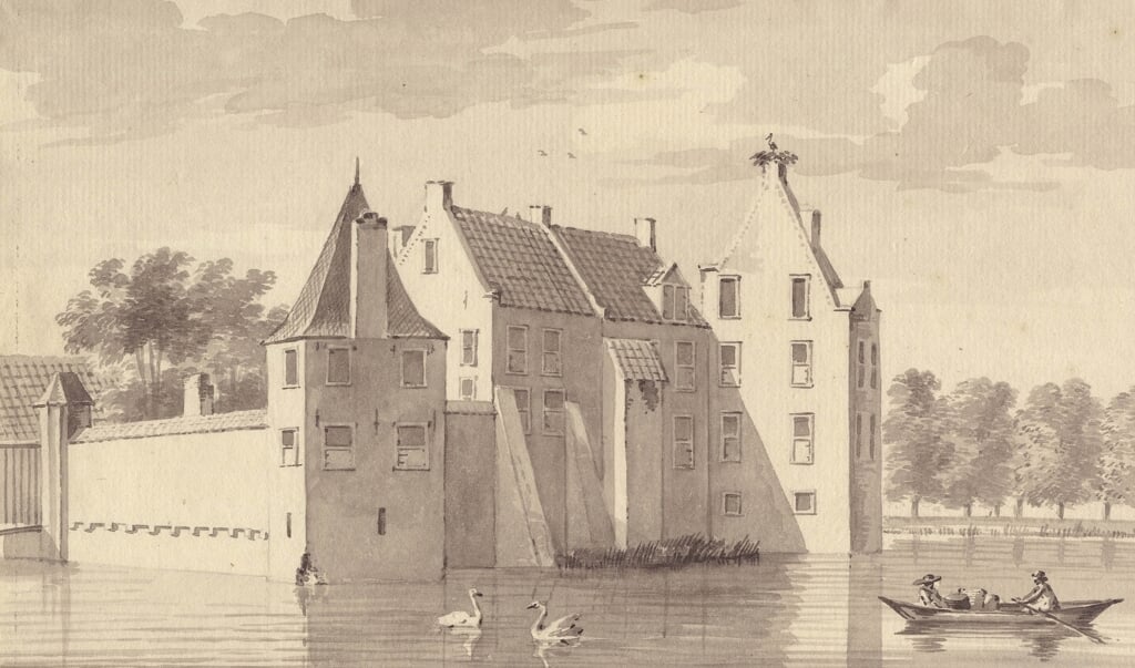Kasteel Schalkwijk in 1749