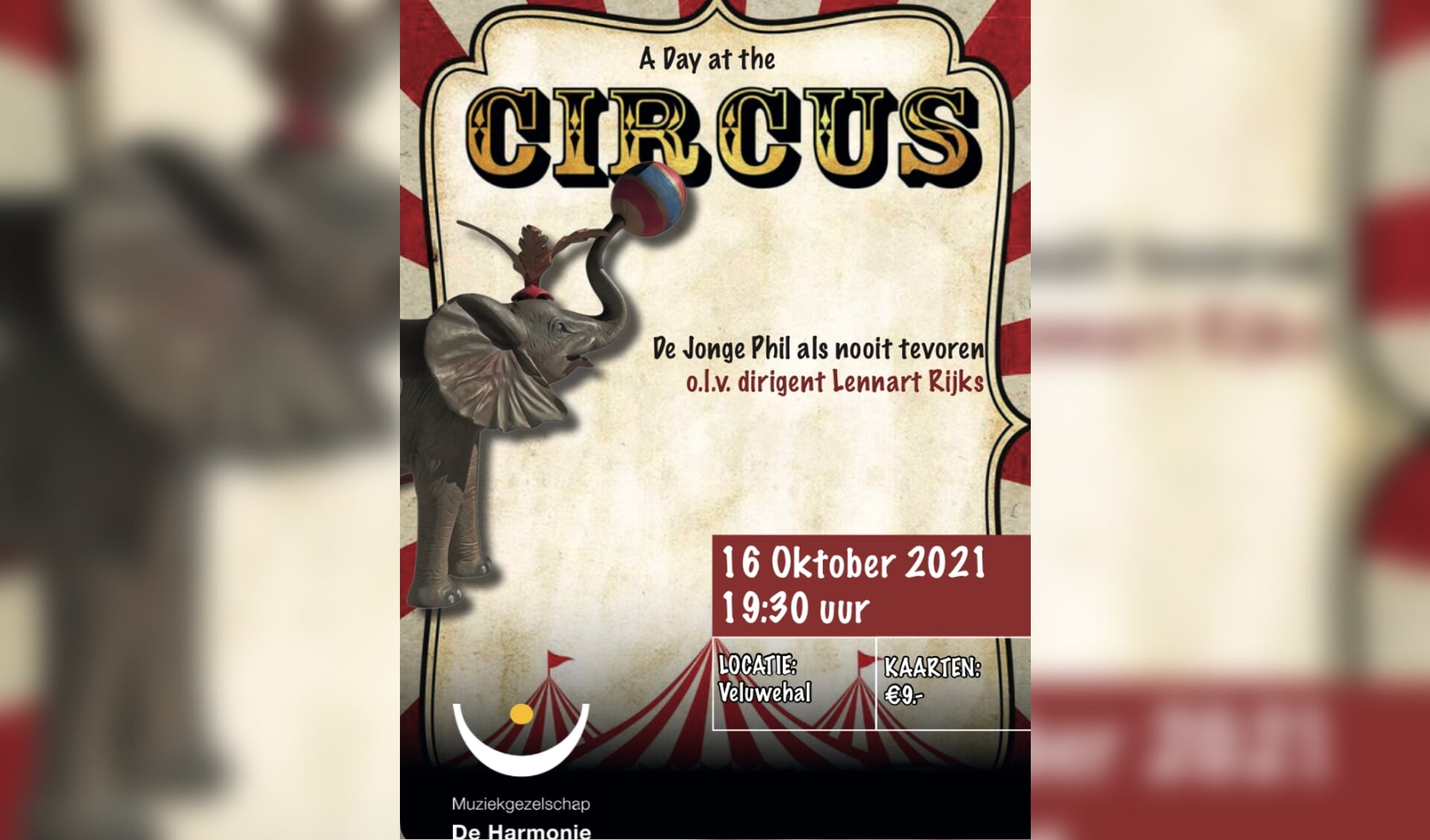 Poster A Day at the Circus 