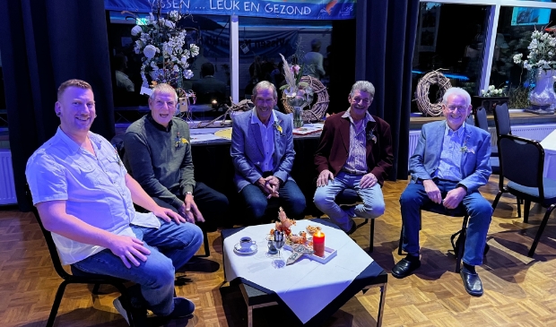 Bestuur werd gefelicteerd